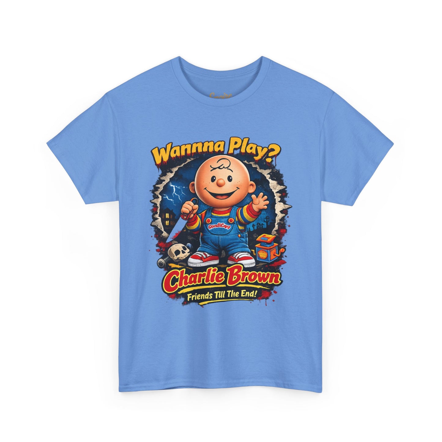 Charlie Brown "Wanna Play?" Graphic Tee