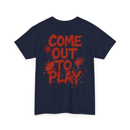 The Warriors Graphic Tee — “Come Out to Play” Retro Movie Shirt