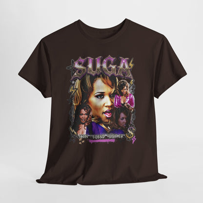 Suga Tribute Tee — Retro Movie Collage Graphic T-Shirt