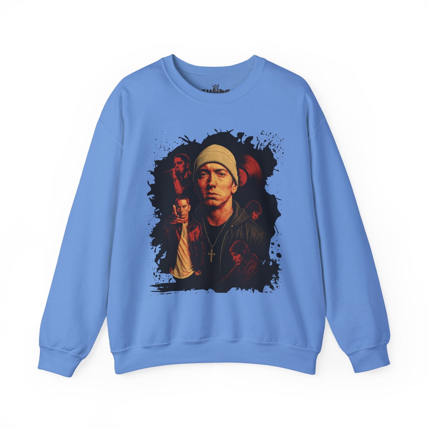 Urban Inspirational Unisex Crewneck Sweatshirt, Cozy Casual Wear, Gift for Music Lovers, Fashion Statement, Perfect for Fall