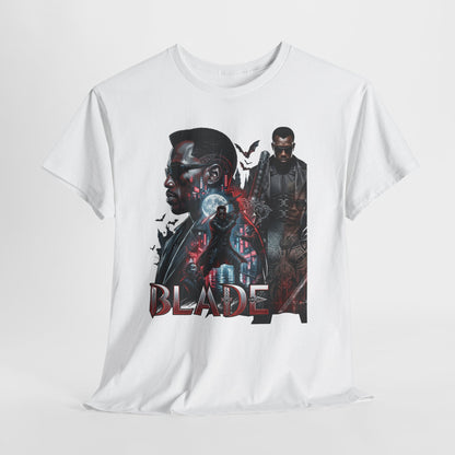 Blade Movie Graphic Tee — Vampire Hunter Retro Poster T-Shirt