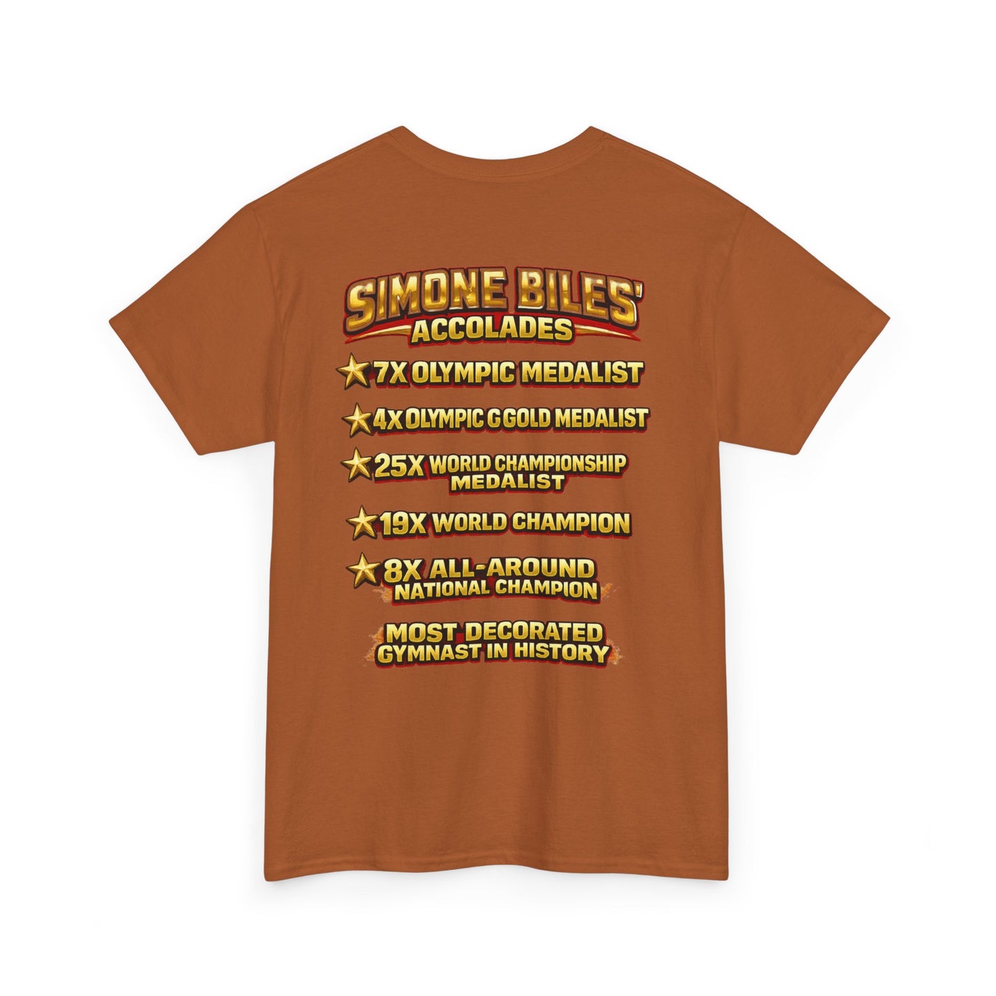 Simone Champion Gymnastics T-Shirt — "Fly Like a Champion" Tribute Tee