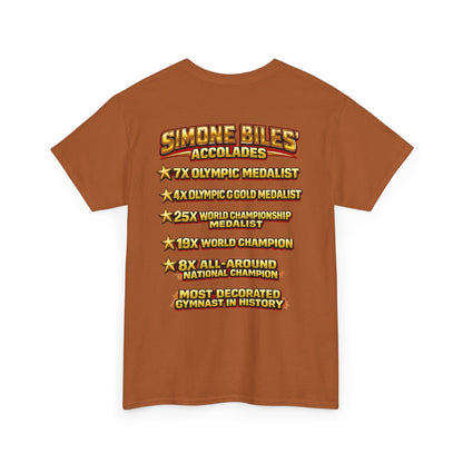Simone Champion Gymnastics T-Shirt — "Fly Like a Champion" Tribute Tee