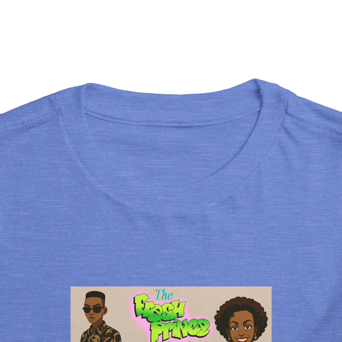 Cool Fresh Prince Cartoon Family Toddler Tee, Fun Kids T-Shirt, Unique Gift for Birthdays, Family Reunion, Playdate Outfit, Everyday Wear