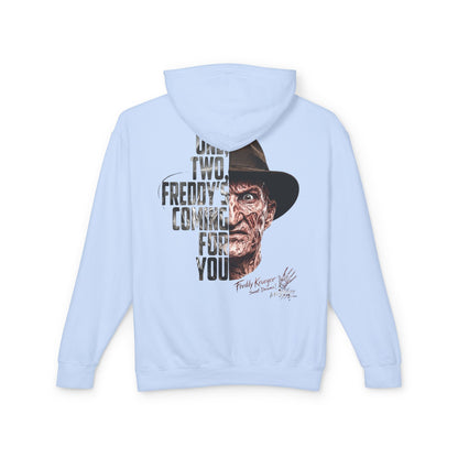 Freddy Krueger Hoodie — 'One, Two, Freddy’s Coming for You' Horror Pullover