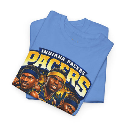 Indiana Pacers Vintage Players Graphic Tee — "Pacers" O'Neal & Jackson Tribute