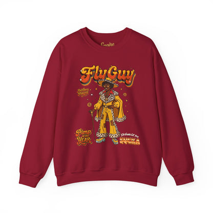 FlyGuy Pimp of the Year Graphic Crewneck Sweatshirt