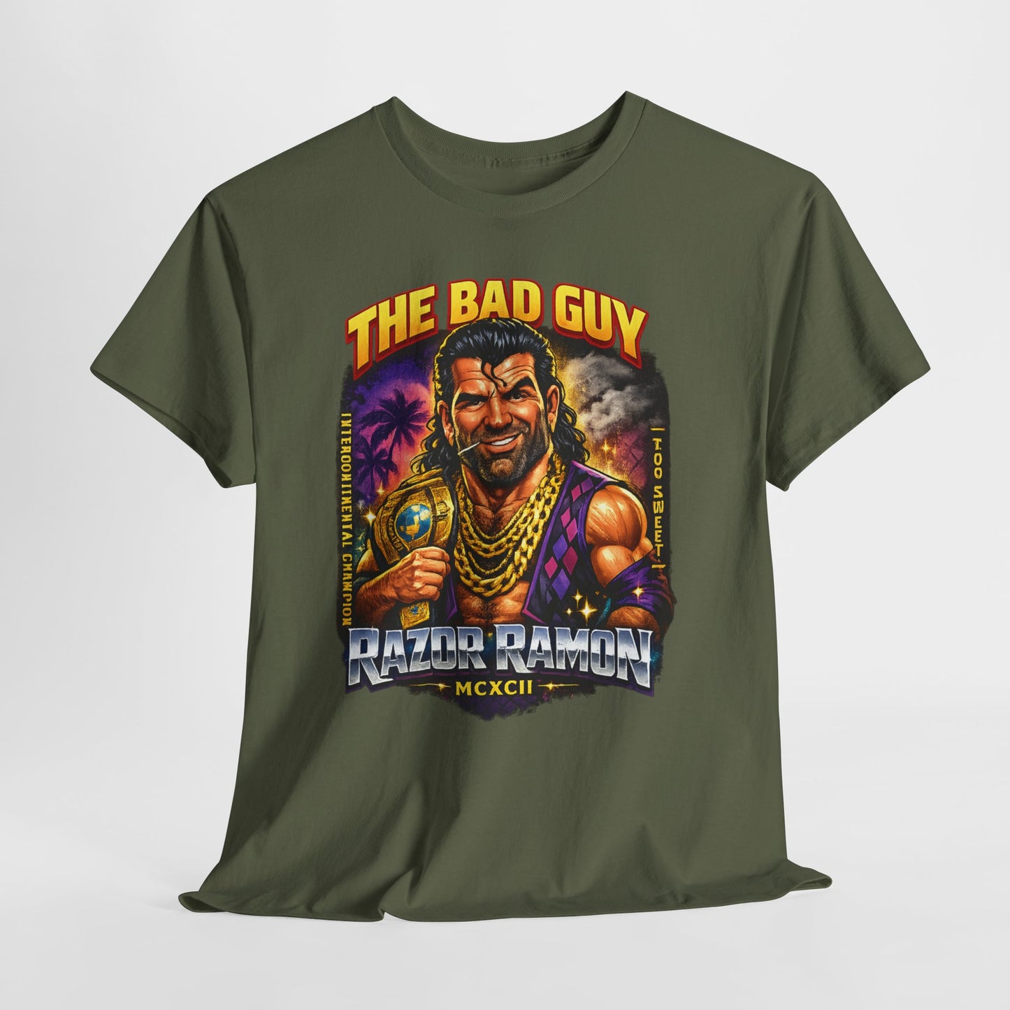 The Bad Guy Razor Ramon Tee — Retro Wrestling Graphic T-Shirt