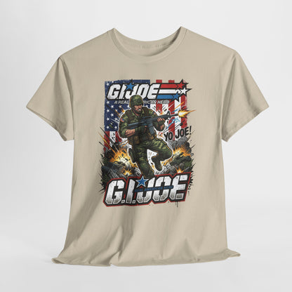 GI Joe Graphic Tee – Vintage Military Action Poster T-Shirt