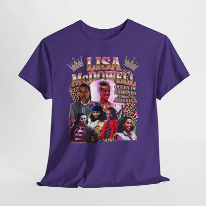 Lisa McDowell ‘90s Nostalgia Collage Tee — Coming To America Graphic Shirt