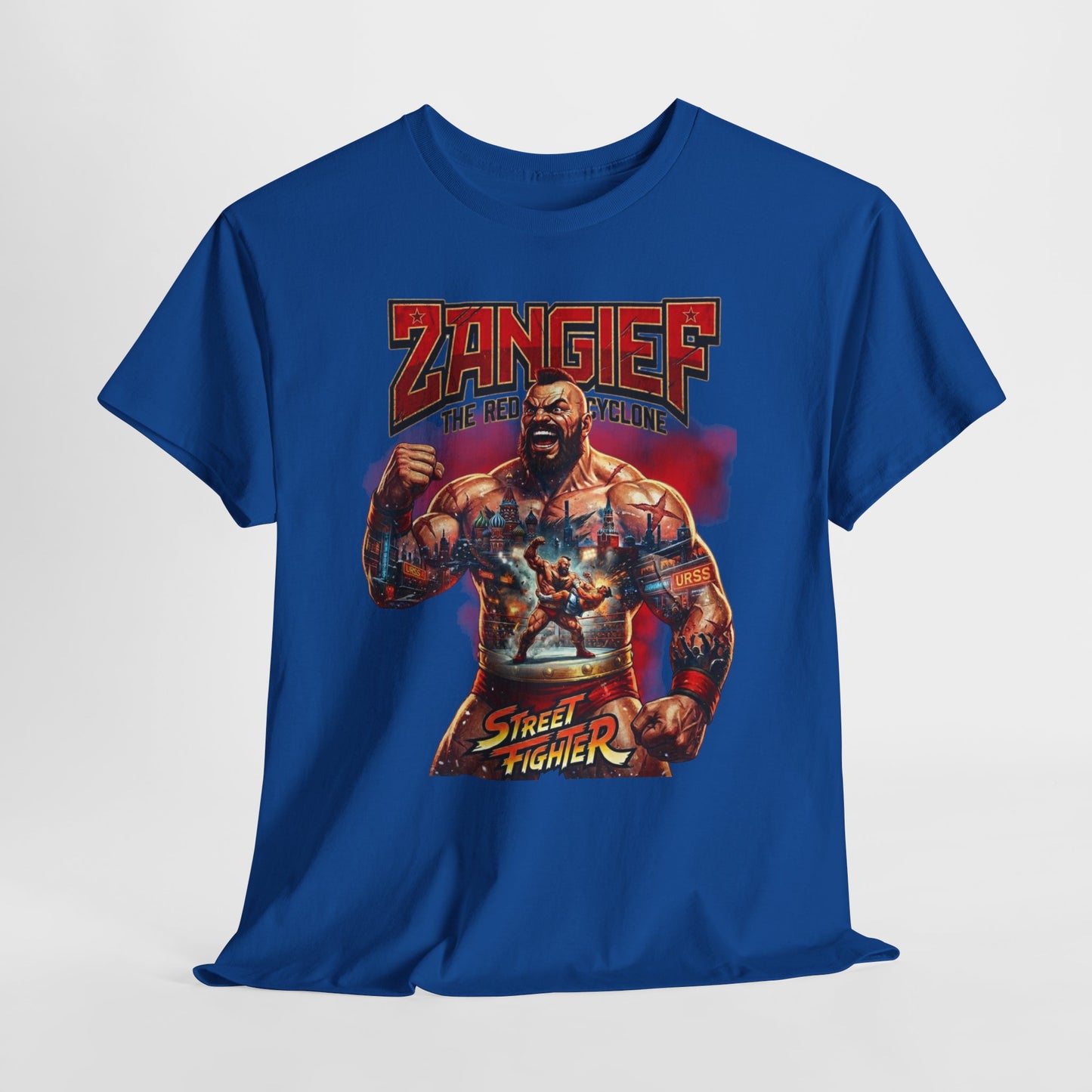 Zangief 'The Red Cyclone' Street Fighter Graphic Tee