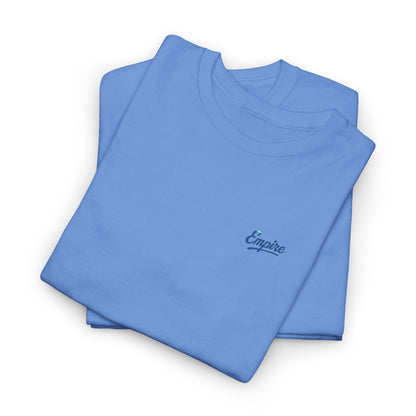 Signature Embroidered Empire Royal Blue Chest Logo T-Shirt
