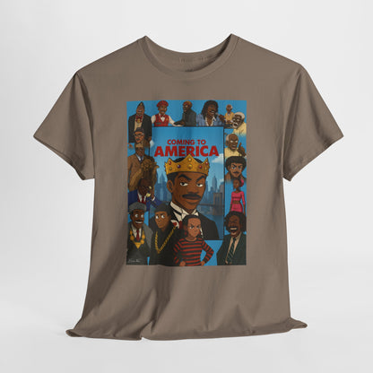 Unisex Heavy Cotton Tee - "Coming to America" Movie Tribute Shirt