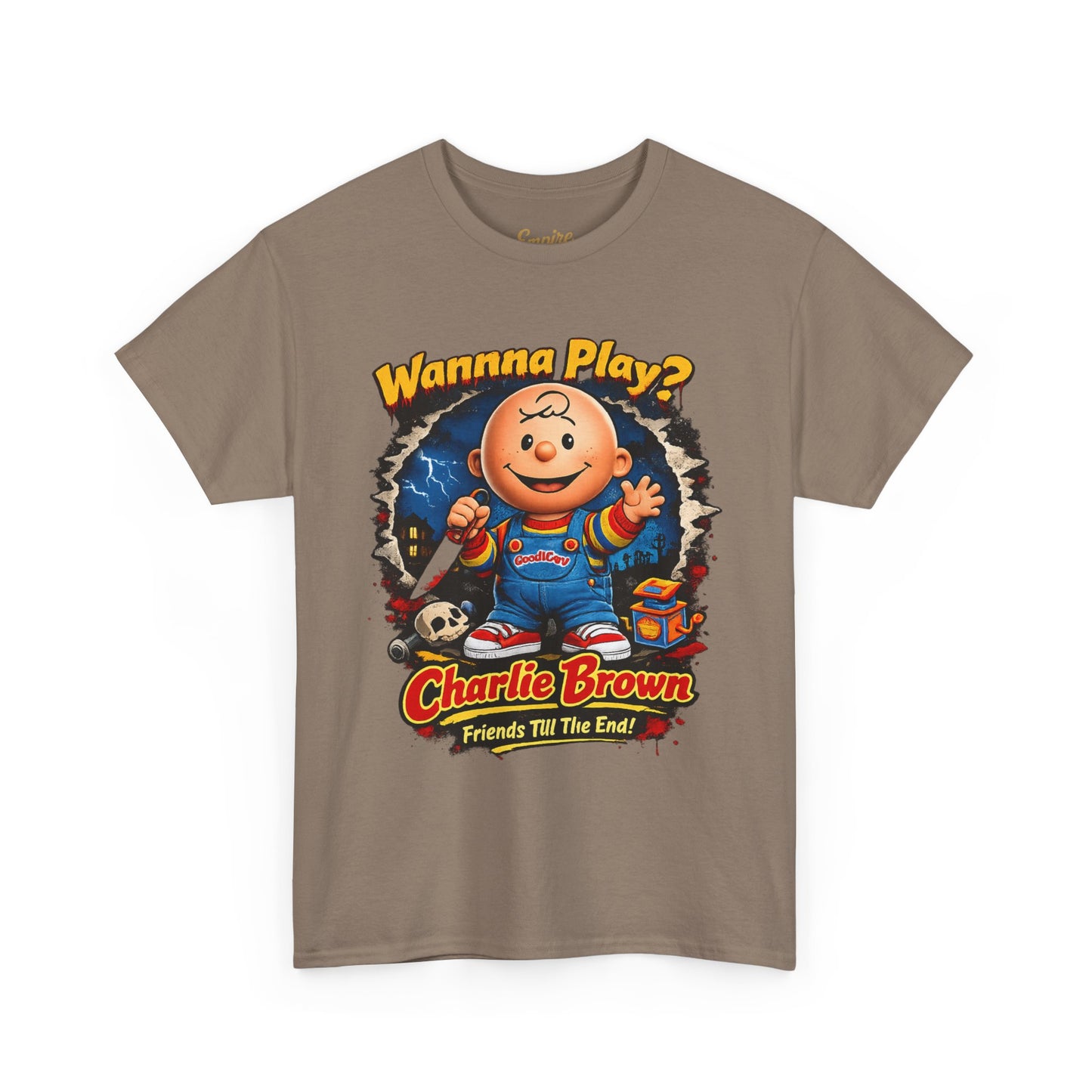 Charlie Brown "Wanna Play?" Graphic Tee