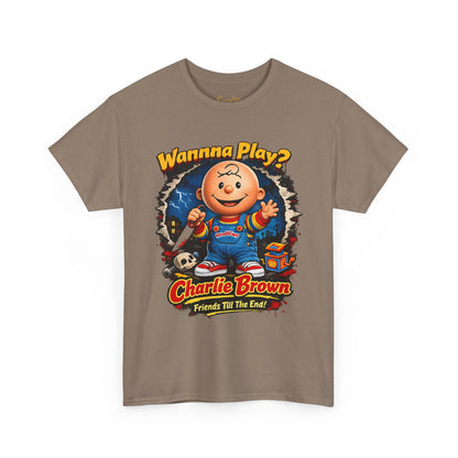 Charlie Brown "Wanna Play?" Graphic Tee