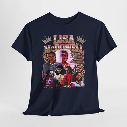 Lisa McDowell ‘90s Nostalgia Collage Tee — Coming To America Graphic Shirt