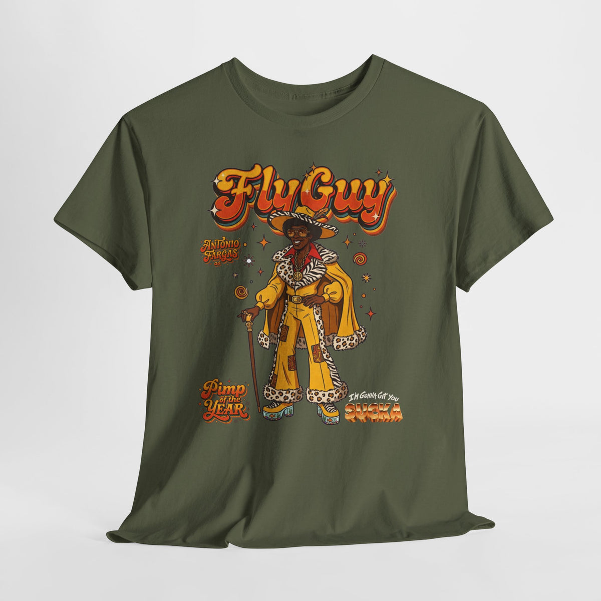 Fly Guy Retro "Player of the Year" Graphic T-Shirt