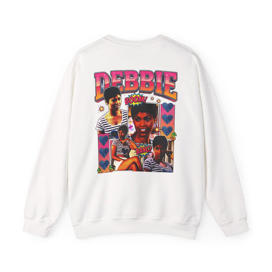 Debbie Retro Photo Collage Crewneck Sweatshirt