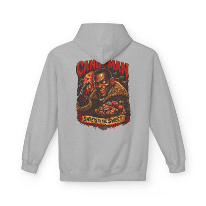 Horror Movie Candyman "Sweets to the Sweet" Retro Poster Midweight Softstyle Fleece Hoodie