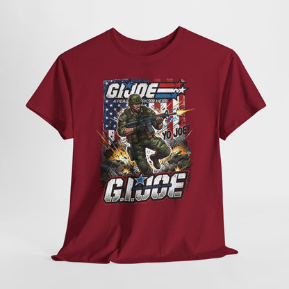 GI Joe Graphic Tee – Vintage Military Action Poster T-Shirt