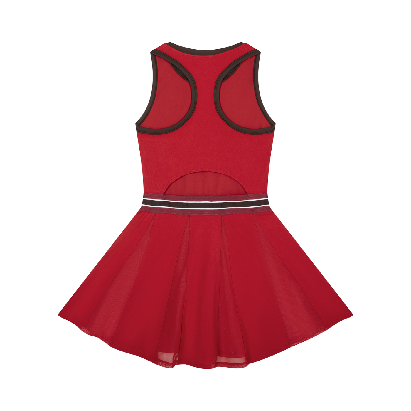 I Love Lucy Women's Color Block A-Line Sleeveless Dress