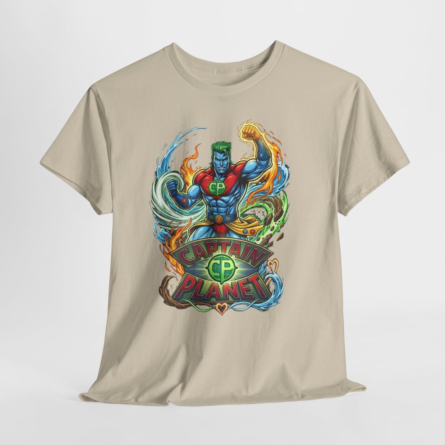 'Captain Planet' Vintage Comic Superhero T-Shirt