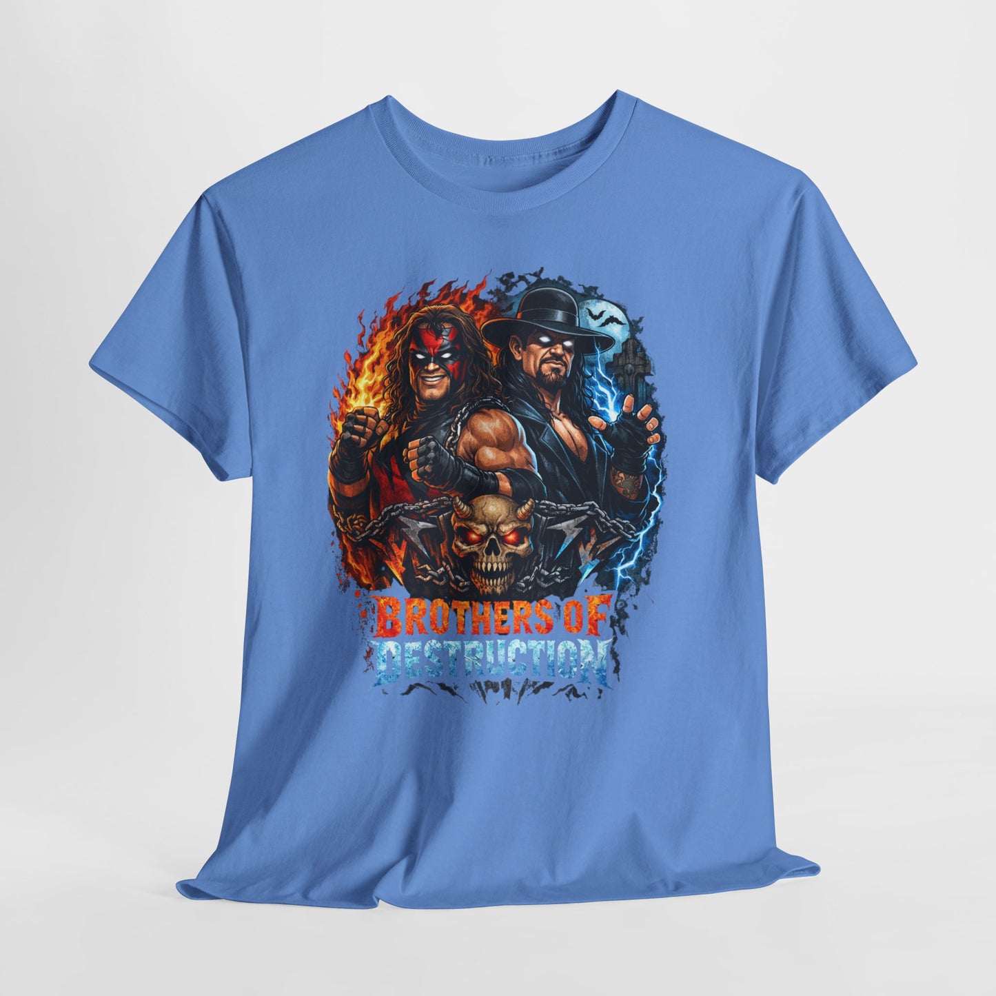 Brothers of Destruction Tee — Retro Wrestling Graphic Shirt