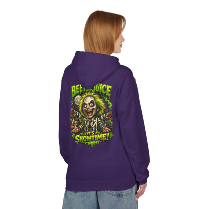 Beetlejuice "It's Showtime" Unisex Midweight Softstyle Fleece Hoodie