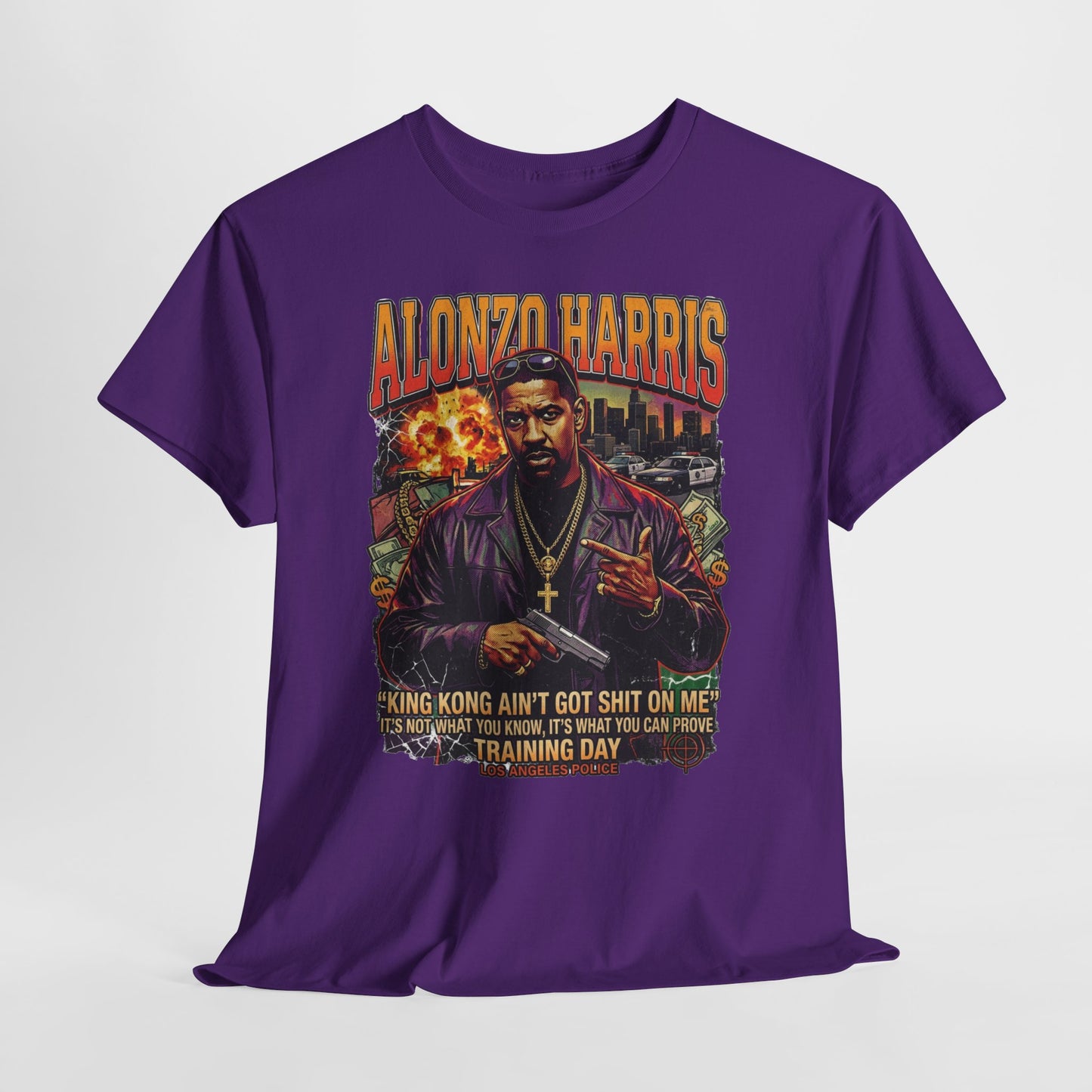 Training Day Alonzo Harris Graphic Tee — "King Kong Ain't Got Shit On Me"