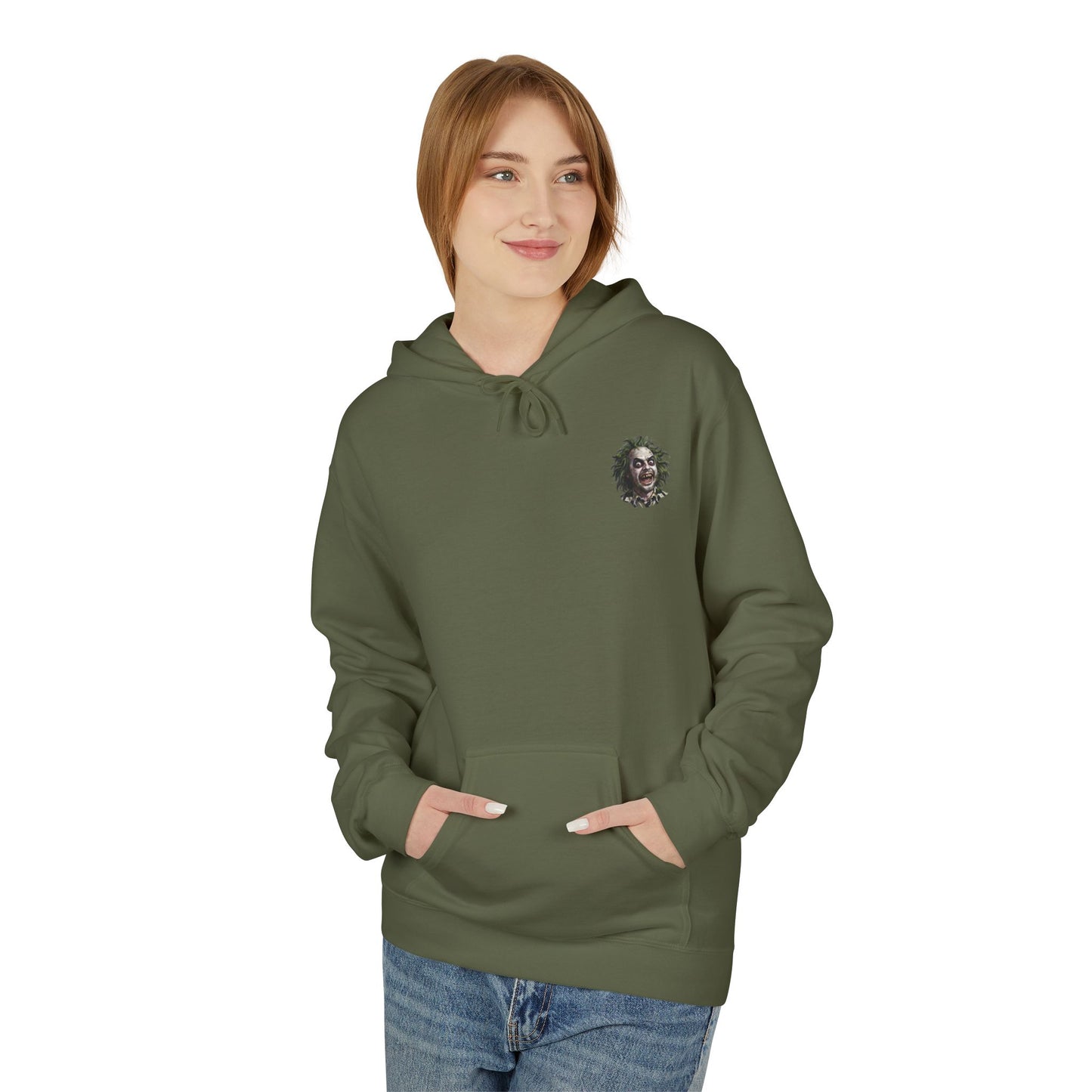 Beetlejuice "It's Showtime" Unisex Midweight Softstyle Fleece Hoodie
