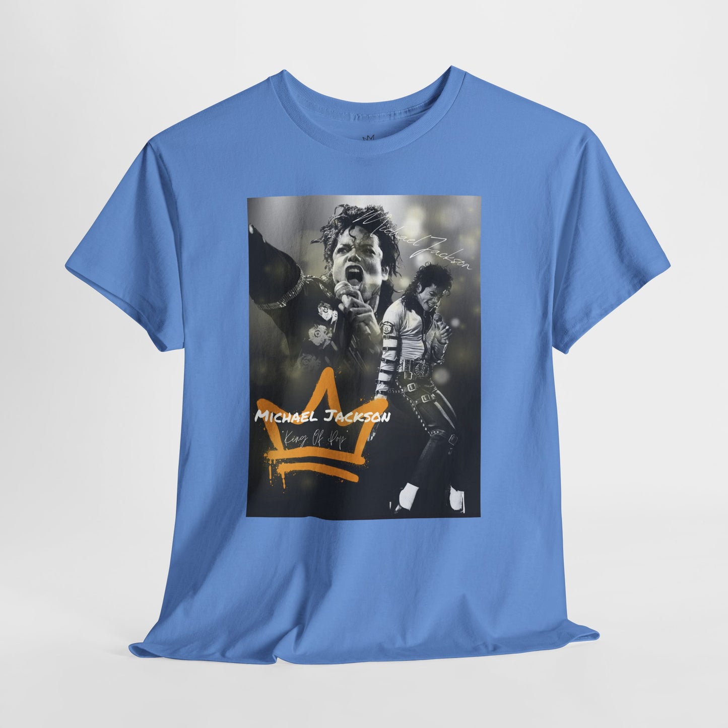 Michael Jackson Graphic Unisex Heavy Cotton Tee - Vintage Style Music Apparel