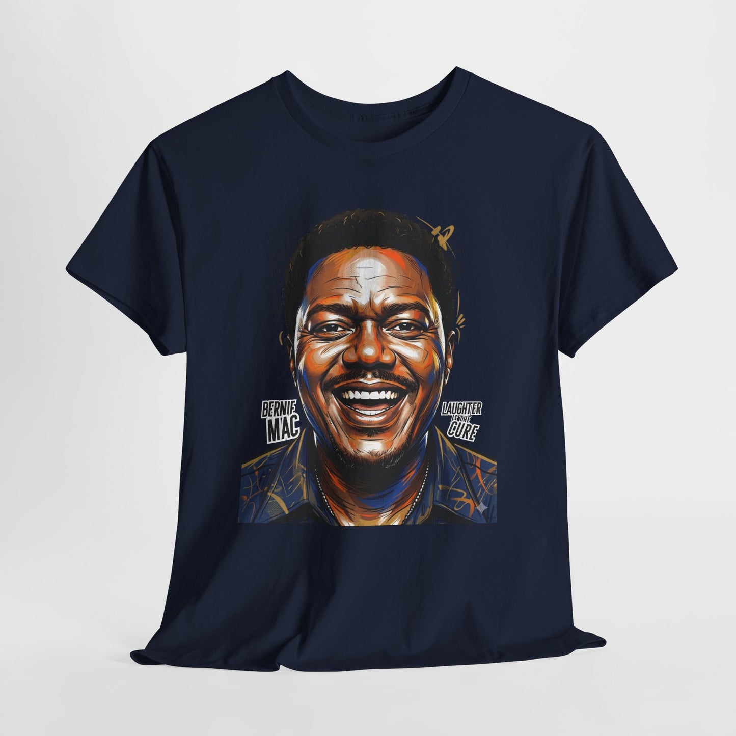 Bernie Mac Portrait T-Shirt — Retro Comedy Icon Tee