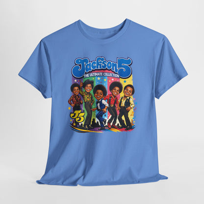 Jackson 5 Retro Graphic Tee — 'The Ultimate Collection' Vintage Band T-Shirt