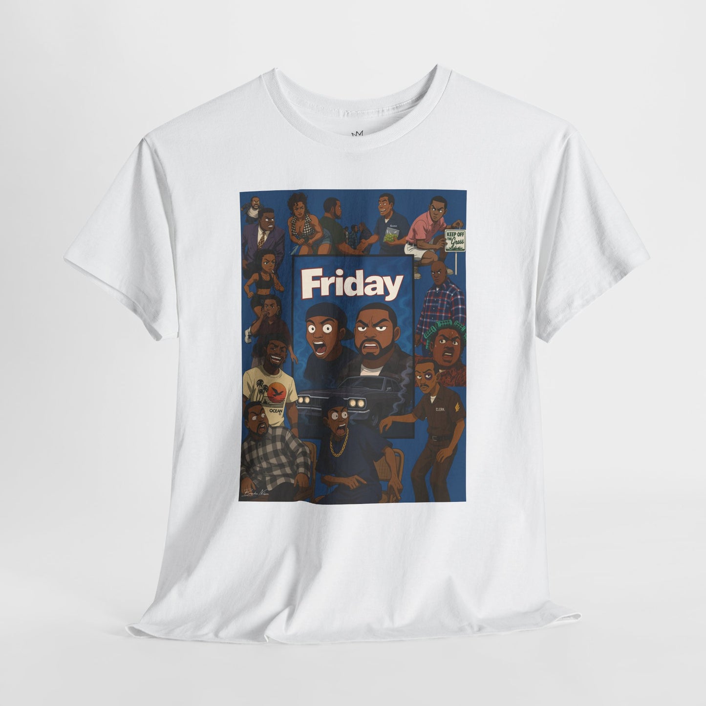 Movie 'Friday' Inspired Graphic Unisex Heavy Cotton Tee