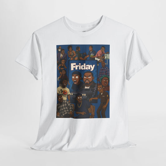 Movie 'Friday' Inspired Graphic Unisex Heavy Cotton Tee