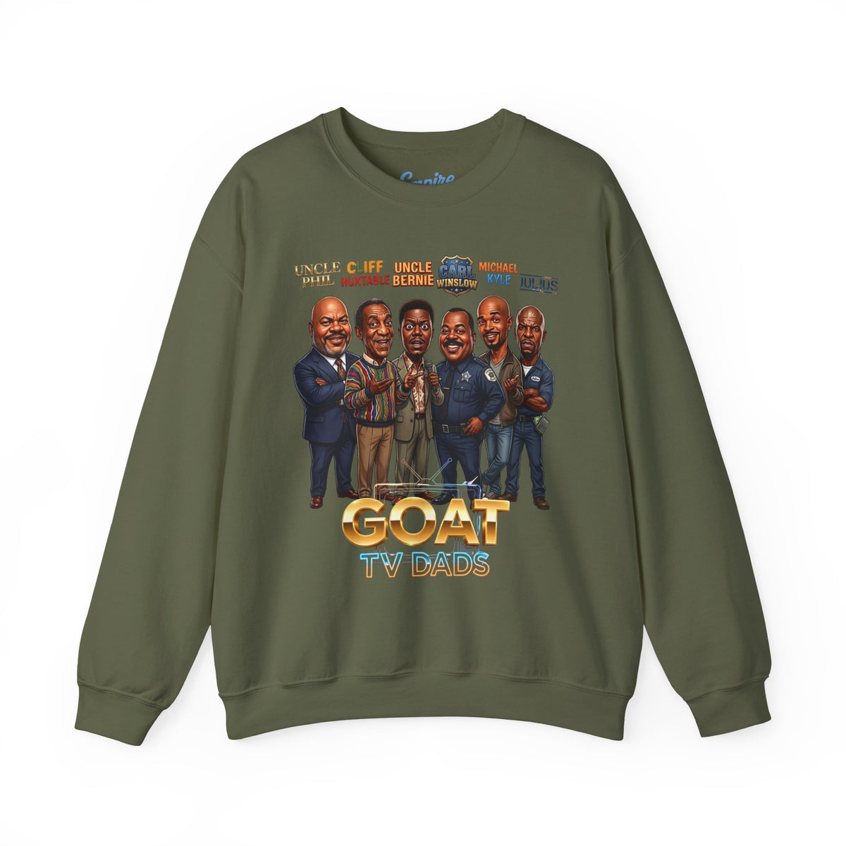 GOAT TV Dads Legends Crewneck Sweatshirt