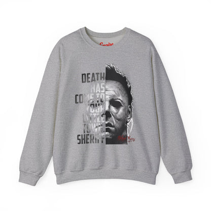 Death Has Come to Your Little Town Sheriff 'Michael Myers' Horror Crewneck
