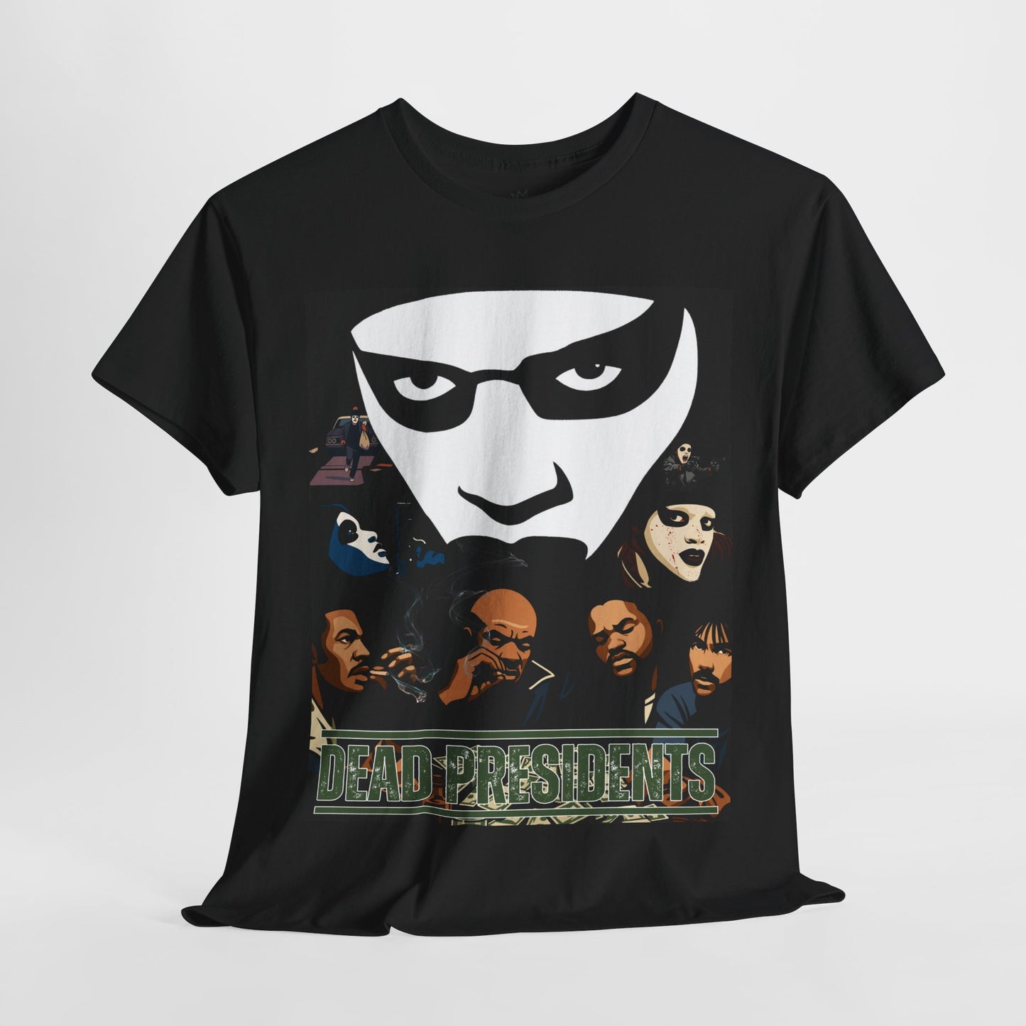 Dead Presidents Graphic Tee for Movie Lovers, Unisex Heavy Cotton Tee