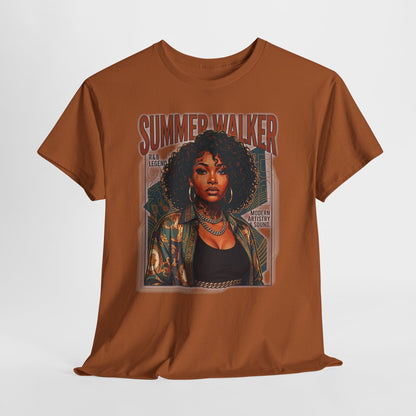 Retro Portrait Graphic Tee — "Summer Walker" Music Inspired Shirt