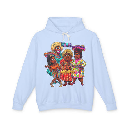 Big Momma & Nem Hooded Sweatshirt — Retro Squad Graphic Hoodie