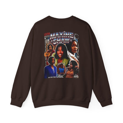 Maxine Shaw 'LIVING Single' Retro TV Sitcom Graphic Crewneck Sweatshirt