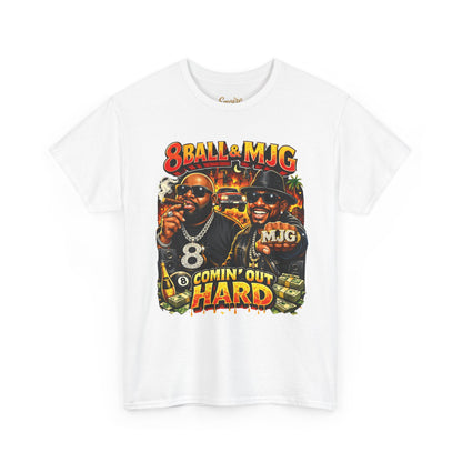 8Ball & MJG 'Comin' Out Hard' Vintage Hip-Hop Graphic Tee