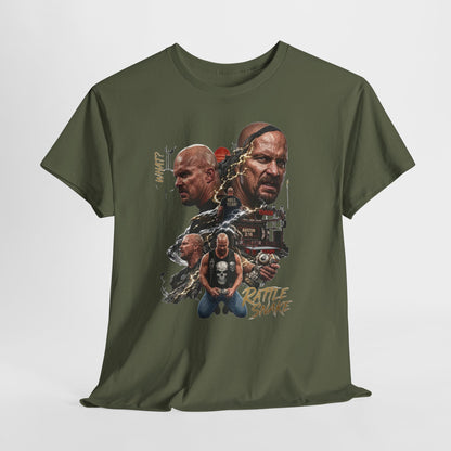 Vintage Stone Cold Austin 3:16 Collage Tee