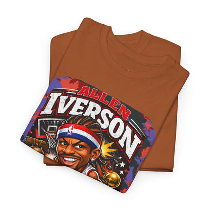 Philly Legend Basketball Tee — Iverson Retro Graphic Shirt
