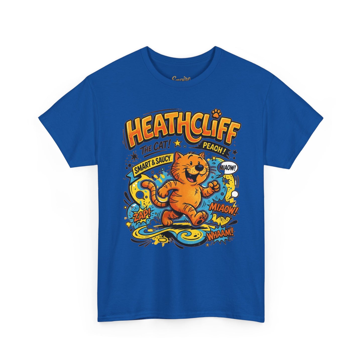 Heathcliff Retro Cat T-Shirt — Vintage Cartoon Graphic Tee