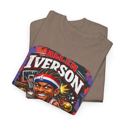 Philly Legend Basketball Tee — Iverson Retro Graphic Shirt