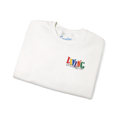 Khadijah James Vintage TV Tribute—Living Single Retro Graphic Crewneck Sweatshirt