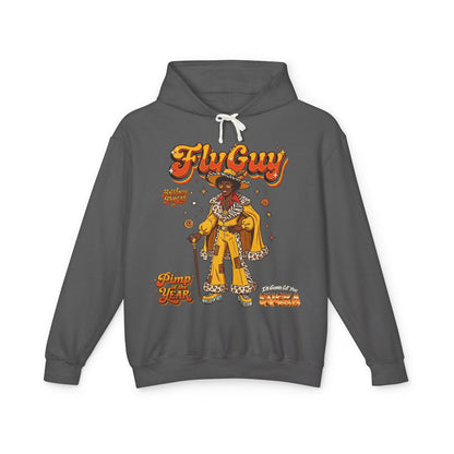Fly Guy Retro "Pimp Of The Year" Hip-Hop Graphic Hoodie