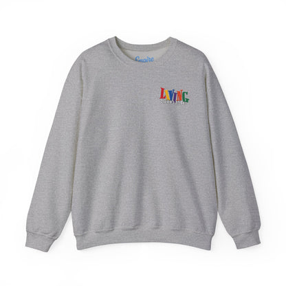 Living Single Crewneck Sweatshirt — Synclaire James-Jones Tribute