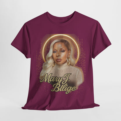 Mary J Blige - Unisex Heavy Cotton Tee